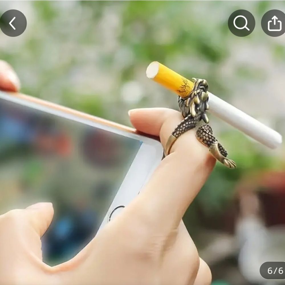 Dragon unique statement ring